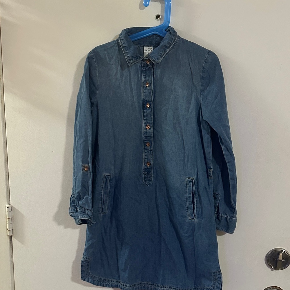 Carter's Blue Denim Kids Dress